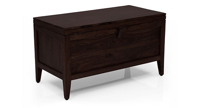 Norvik Storage Bench Mahogany Finish